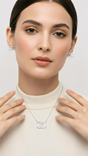 Koura Urban Chic Charm Pendant Set