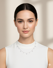 Koura Moonlit Drape Necklace