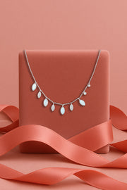 Pearl Cluster Necklace
