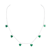 Emerald Heart Necklace