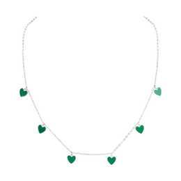 Emerald Heart Necklace