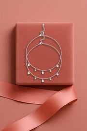 Lustre Disc Anklet