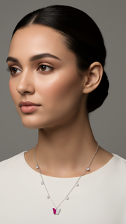 Koura Silver Veil Pendant