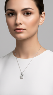 Koura Whisper Loop Pendant