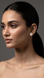 Koura Whispering Halo Earrings