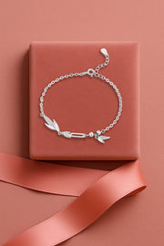 Abstract Curve Bracelet