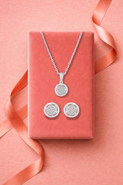 Halo Cluster pendant set