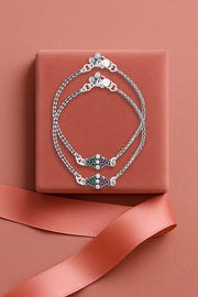 Oxidised Eclipse Anklet