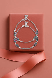 Oxidised Nocturne Anklet