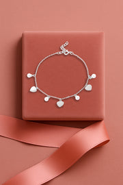 Heart Pearl Bracelet