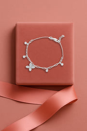 Four-Petal Flower Bracelet