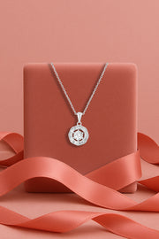 Solitaire Forme Pendant