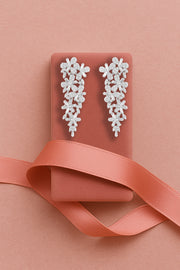 Floral Cascade Drop Earrings