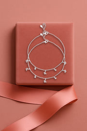 Butterfly Spark Anklet