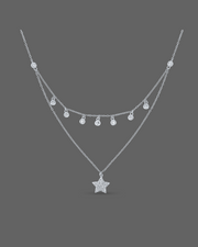 Koura Silver Dewline Necklace