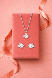 Multi Shape Trilogy pendant Set