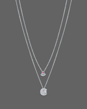 Koura Shimmer Loop Necklace