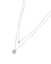 Koura Shimmer Loop Necklace