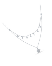 Koura Silver Dewline Necklace