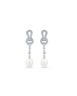Koura Crescent Touch Earrings