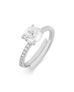 Solitaire Radiance Ring