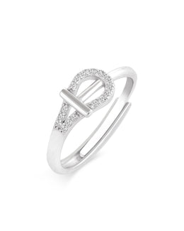 Halo Curve Ring