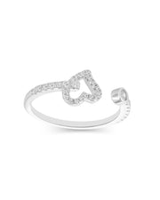 Heartline Sculpt Ring