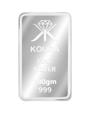 999  Silver Bar - 100 gram