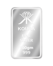 999  Silver Bar - 100 gram