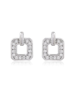Zirca Square Earrings