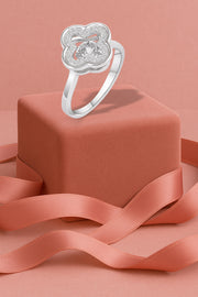 Flowerline Silver Ring