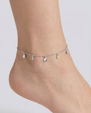 Lustre Disc Anklet