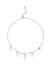 Lustre Disc Anklet