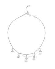 Curved Triangle Anklet
