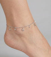Butterfly Spark Anklet