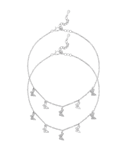 Butterfly Accent Anklet