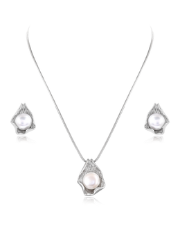 Pearl Setting Pendant Set