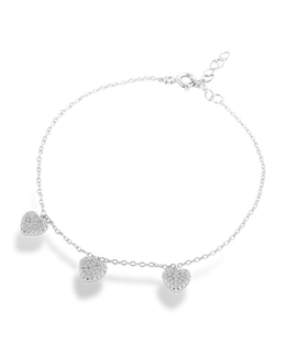 Triple Heart Bracelet