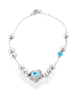 Evil Eye Statement Bracelet