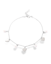 Heart Pearl Bracelet