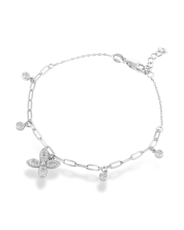 Four-Petal Flower Bracelet