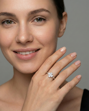 Flower Crestline Ring