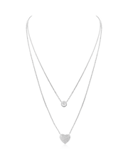 Heart Halo Necklace
