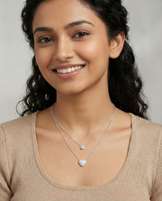 Heart Halo Necklace