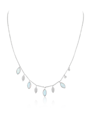 Pearl Cluster Necklace