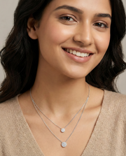 Dual Circle Necklace