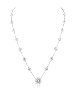 Luna Solitaire Necklace