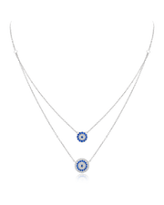 Dual Evil Eye Necklace