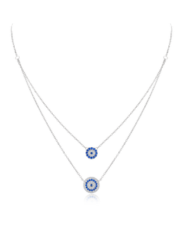 Dual Evil Eye Necklace