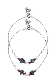 Oxidised Sable Anklet